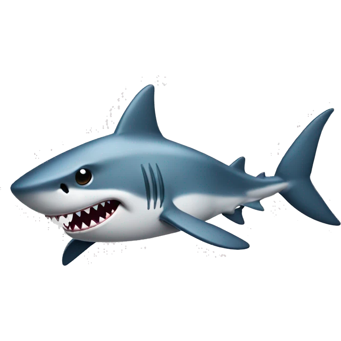 Shark not Happy  emoji