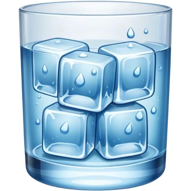 ice cubes emoji