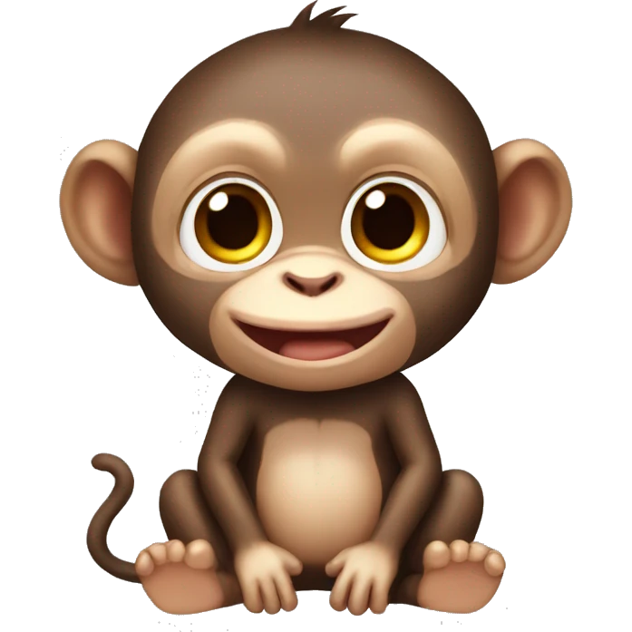 Baby monkey emoji