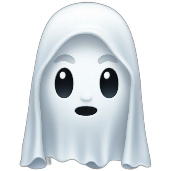 Casper the ghost emoji