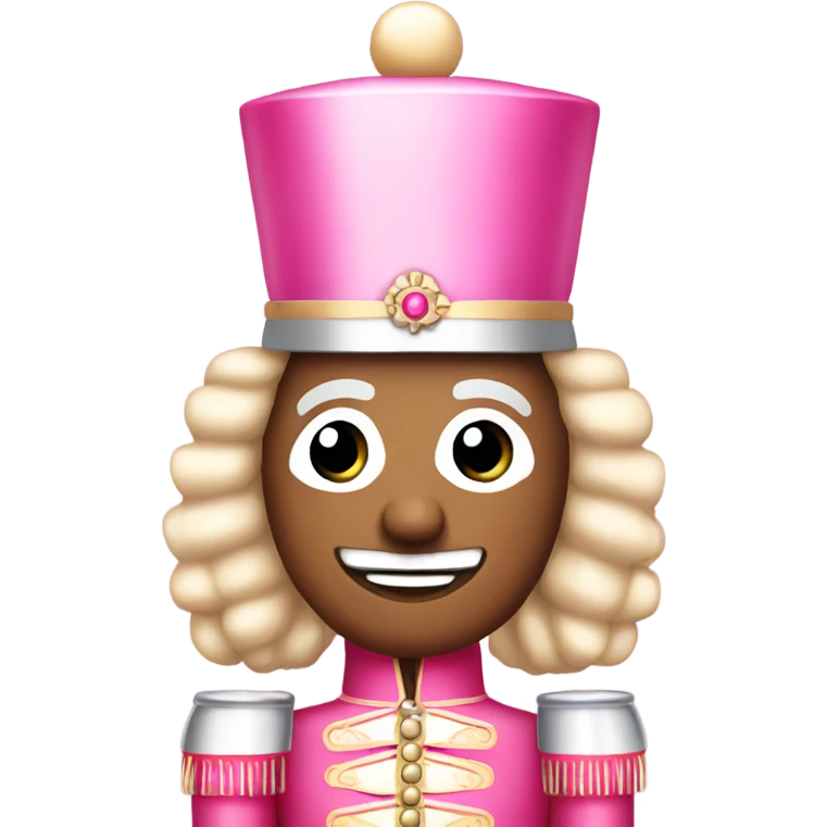 pink nutcracker  emoji