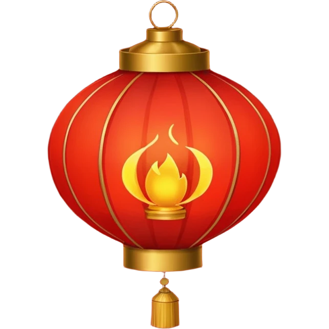 chinese lantern emoji