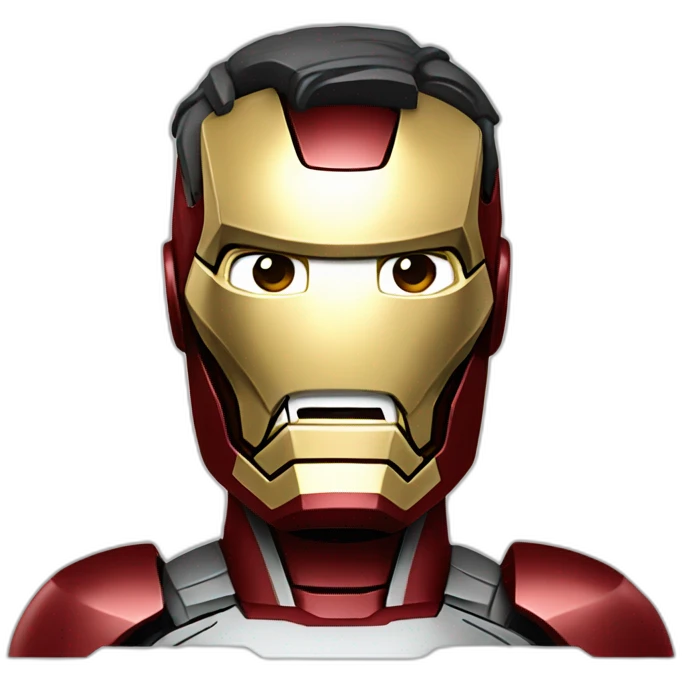 Iron man qui salue emoji