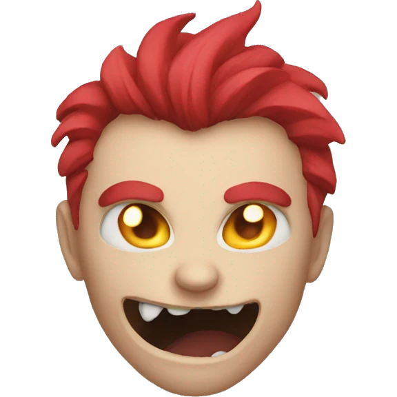 Evil heart emoji