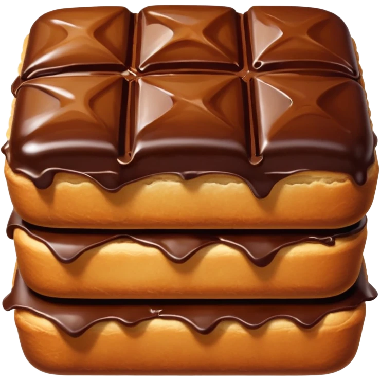 Chocolate pastry  emoji