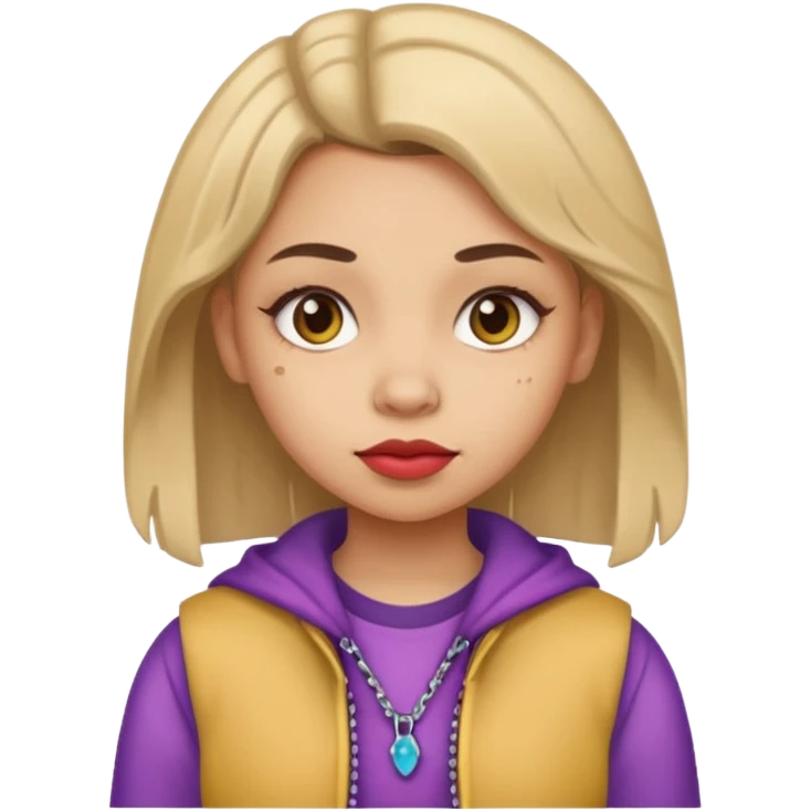 girl emoji , style , ugly outfit emoji