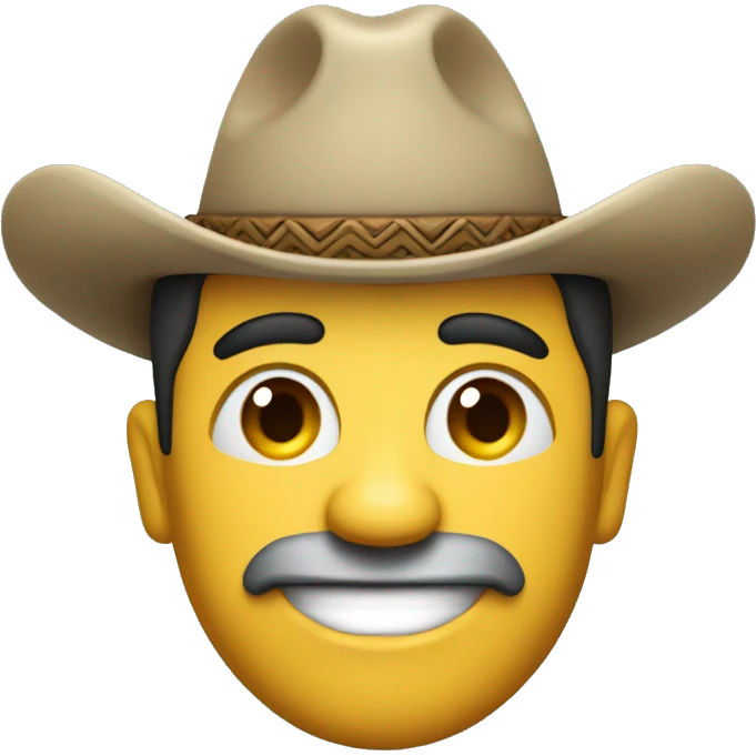 hombre con sombrero vueltiao emoji