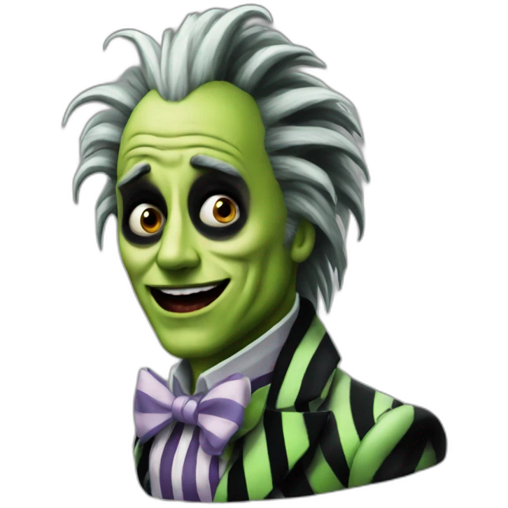 beetlejuice lester green emoji