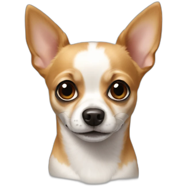 chihuahua crossed with a jack russel emoji