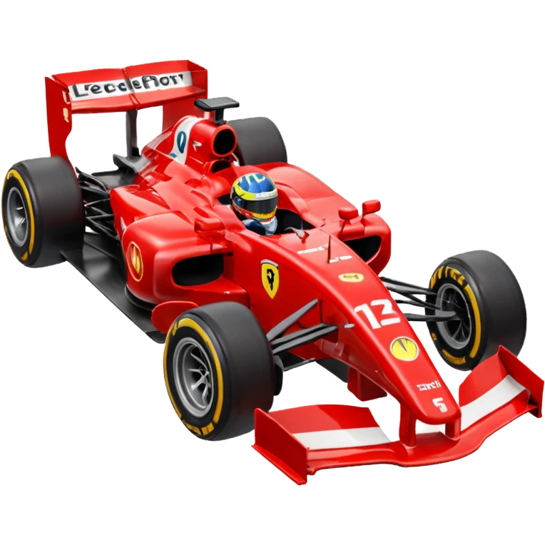 Leclerc formula 1 car emoji