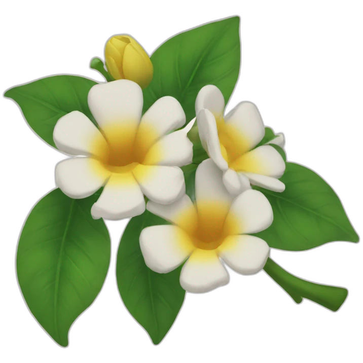 Arpa con flores emoji