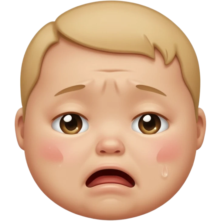 baby crying emoji
