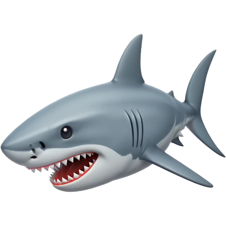 Shark attack emoji