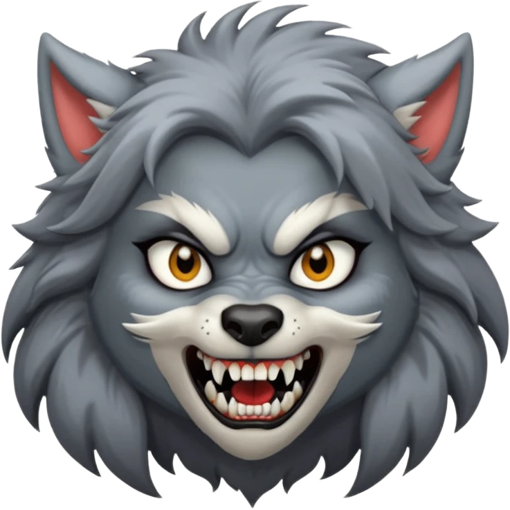 girl werewolf emoji