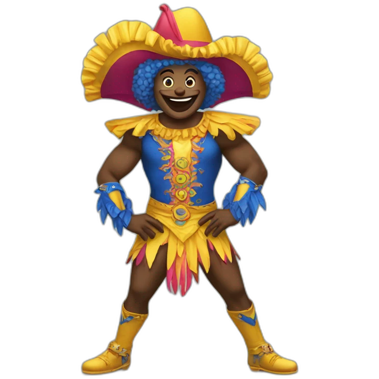 emoji of carnaval, whatsapp style emoji