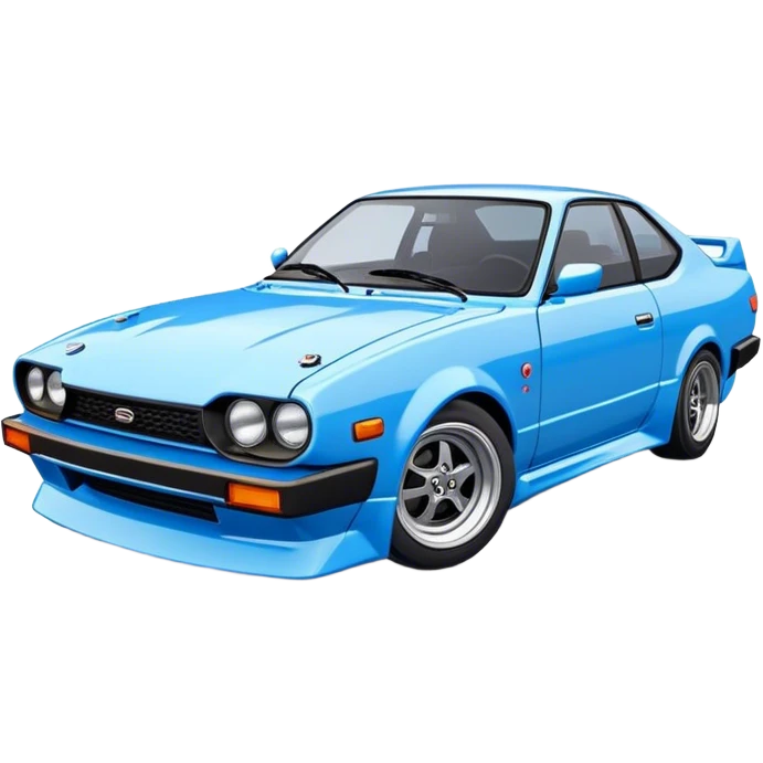 Datsun 200sx blue no wing emoji
