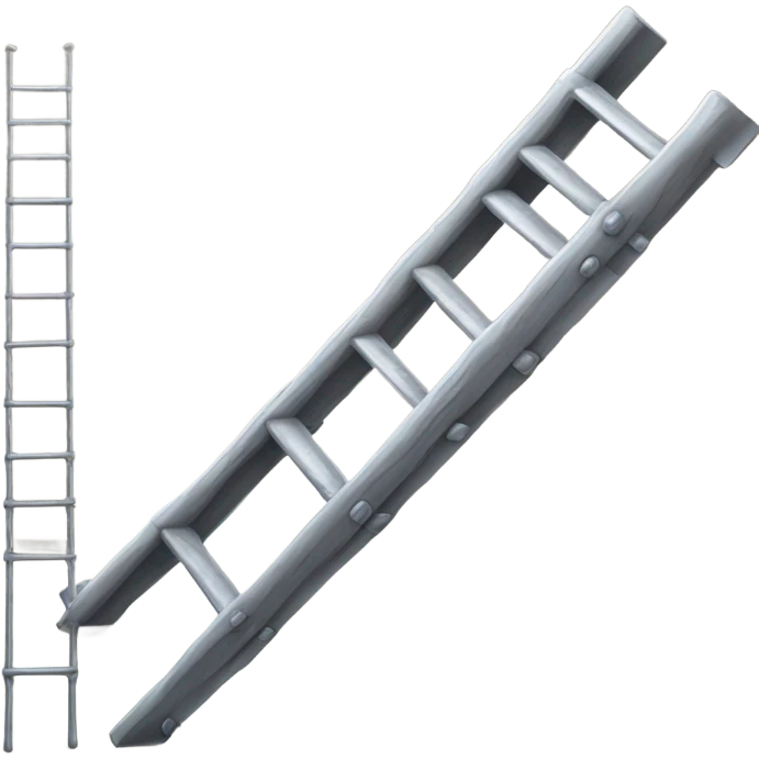 A Ladder Being Held Steady emoji