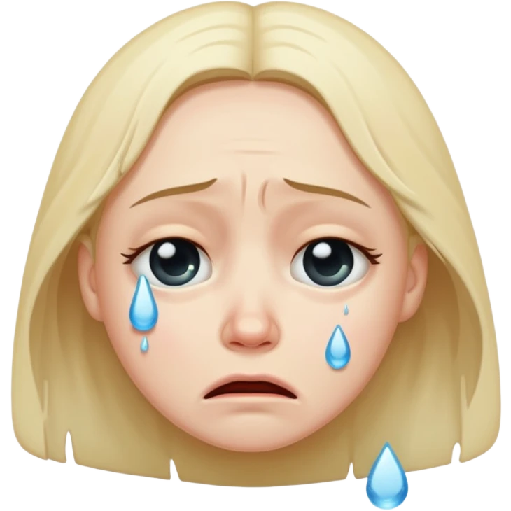 crying face emoji emoji