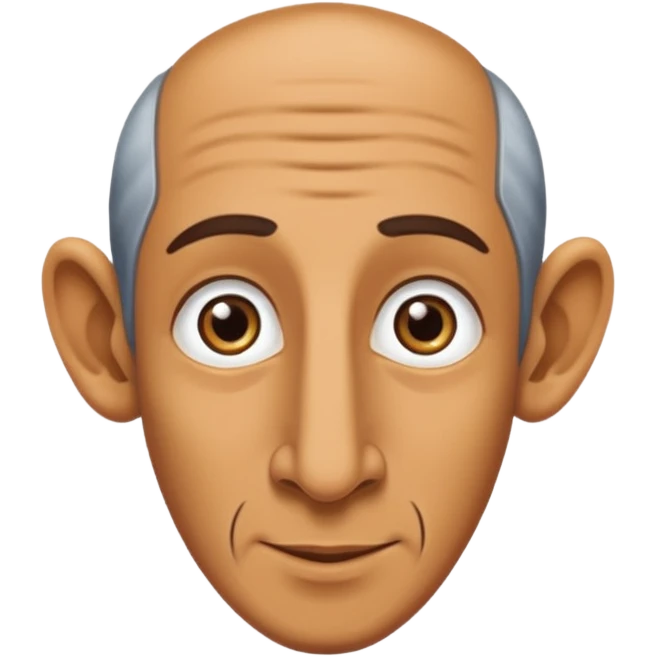 Jewish with super long nose emoji