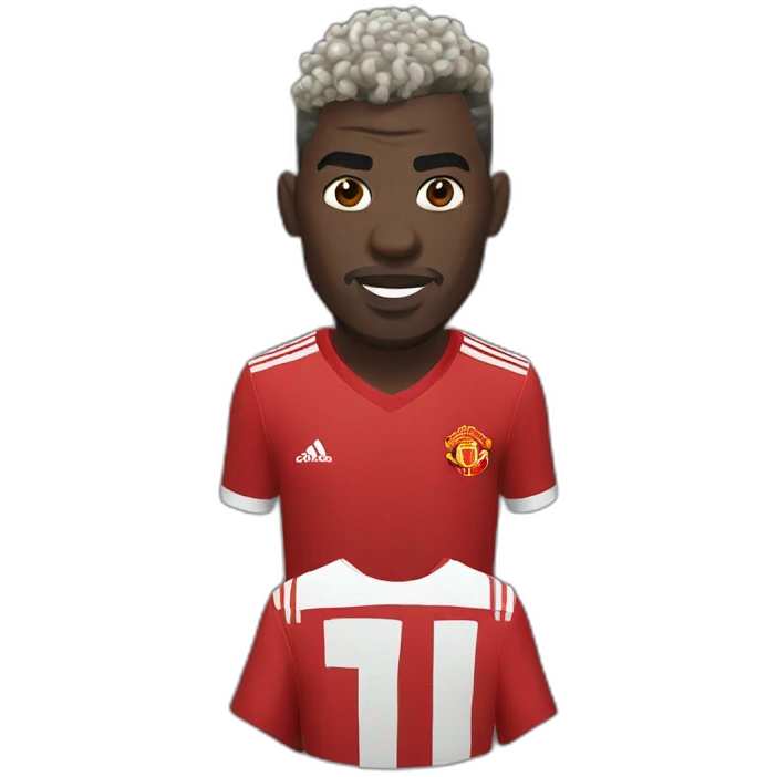 Pogba content emoji