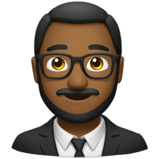 lazo negro de luto emoji