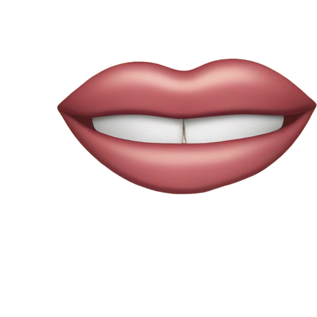 Kiss face  emoji
