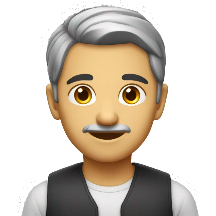 sarı kapşonlu çocuk emoji