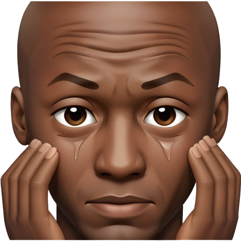 Michael Jordan crying emoji