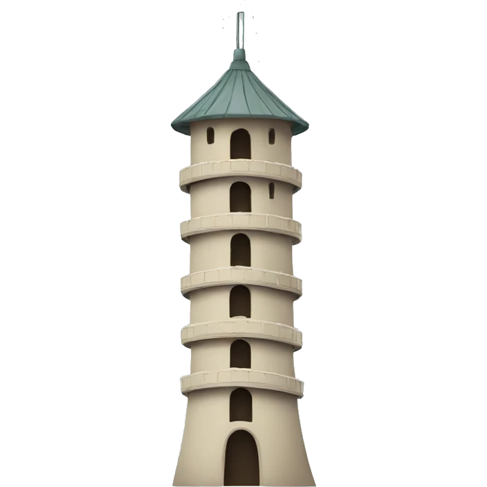 pise tower emoji