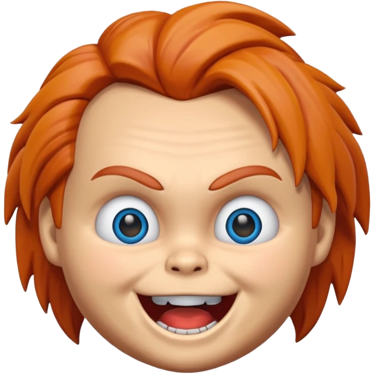 Un emojin de chuky emoji