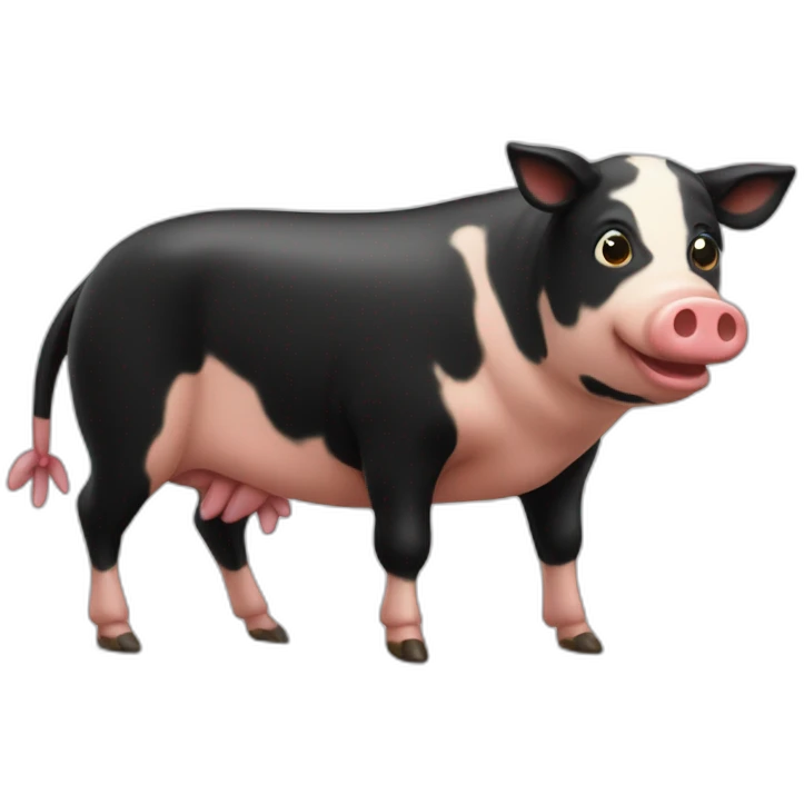 Centipede pig cow emoji