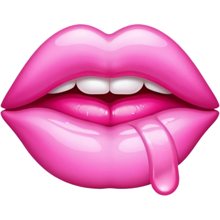 Wet vagina lips emoji