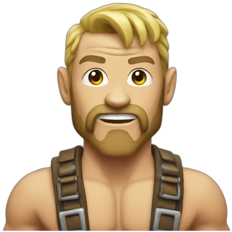 Techno viking emoji
