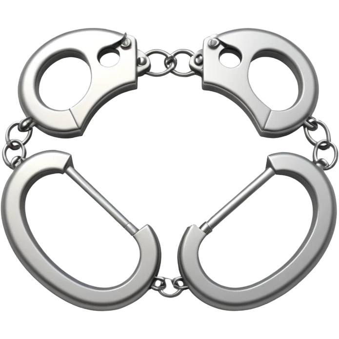 cracking handcuffs with beautiful effects with 4k  emoji