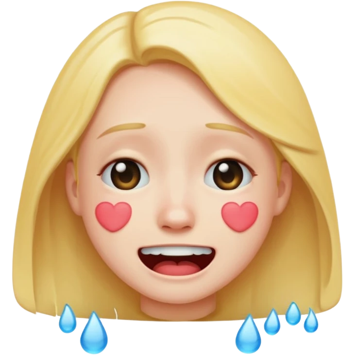 🥰😭 emoji