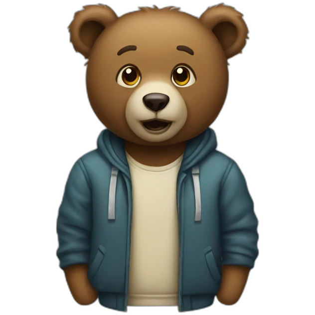 dropout bear emoji