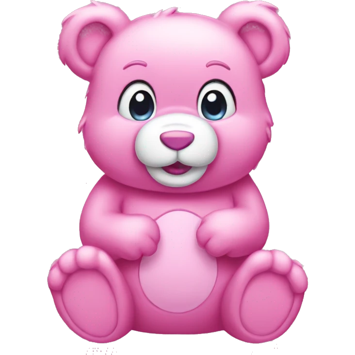 pink carebear emoji