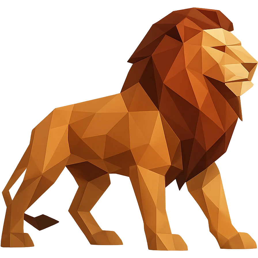 muscular lion emoji