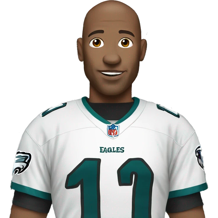 Gsp in eagles jersey emoji
