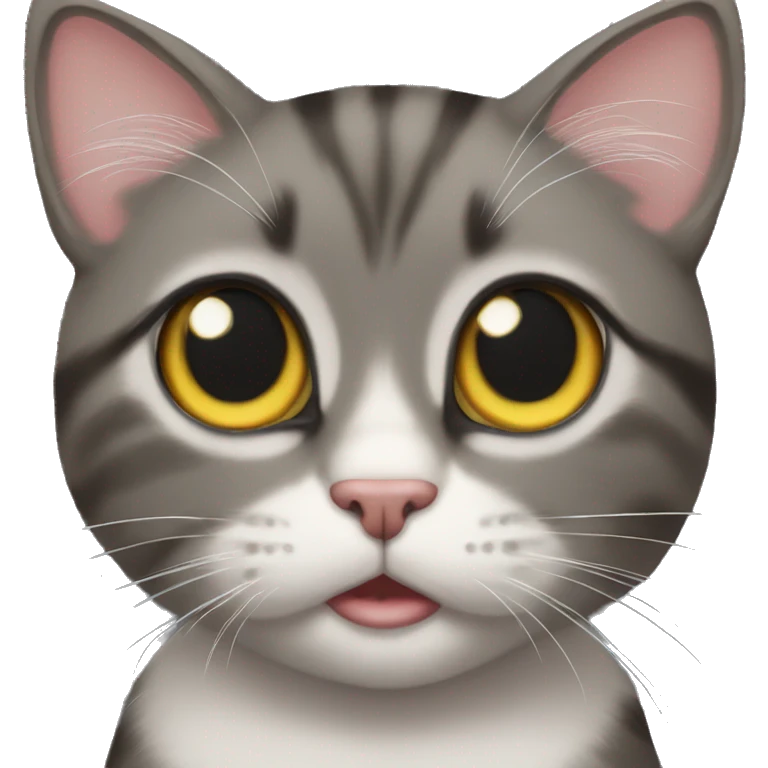 Tom the cat heart eyes emoji