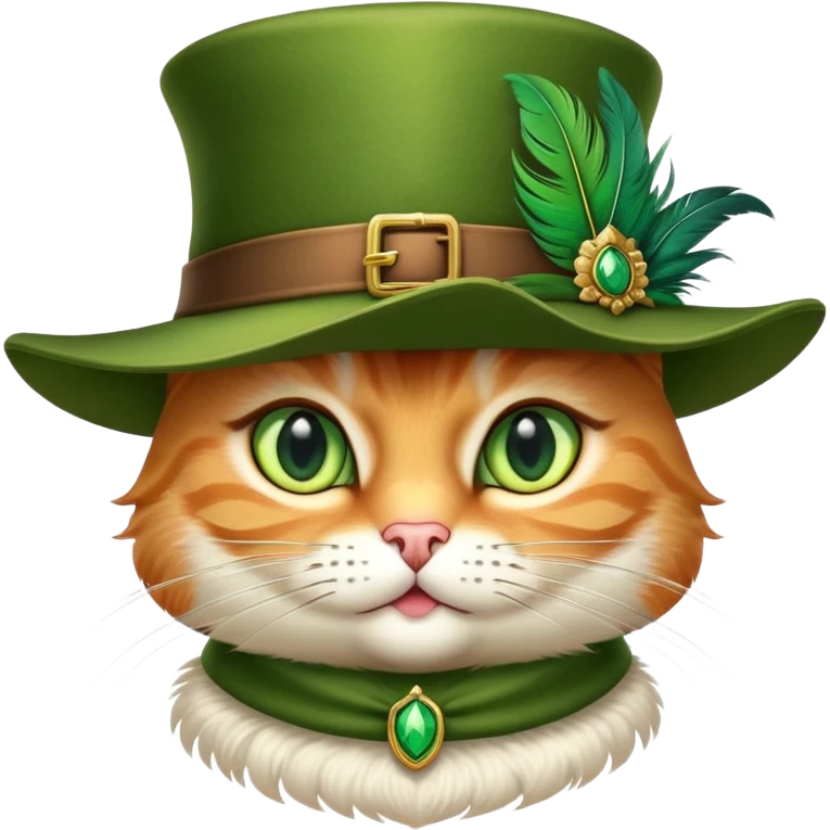 classic Puss in Boots face, confident and charming expression emoji
