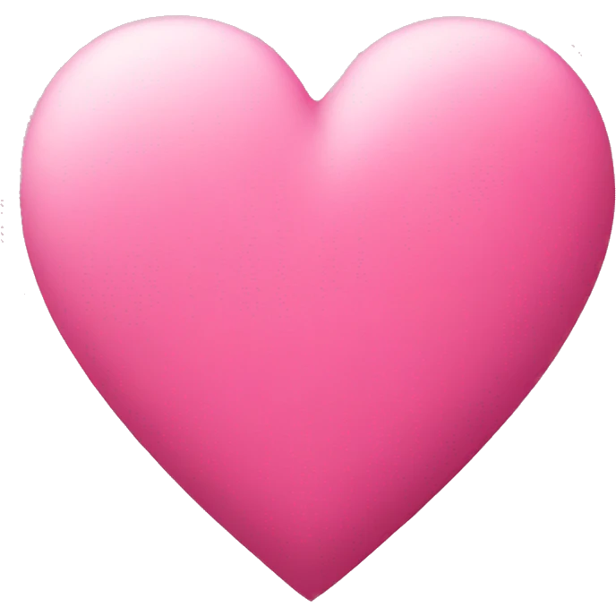 Pink heart emoji