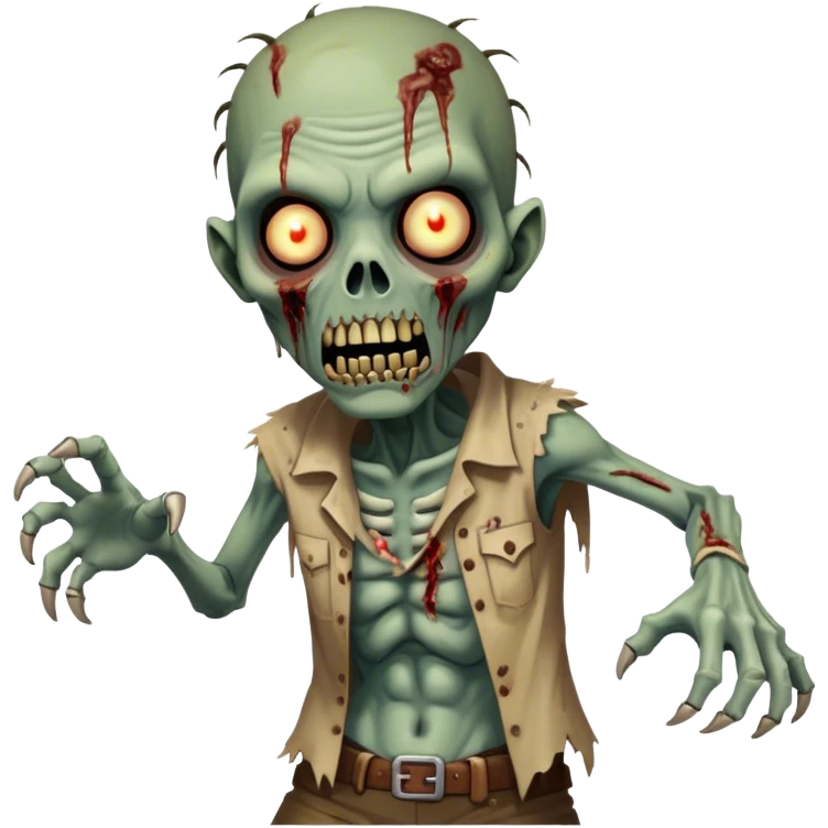 Cinematic Realistic WoW undead friendly zombie Portrait, captured in a fierce, battle-ready stance, muscles taut beneath his tattered, earth-toned attire. His decayed, pallid skin and glowing eyes are rendered with intense lifelike detail and dynamic lighting, high shine, embodying the raw, relentless fury of an undead friendly zombie in the heat of combat. emoji