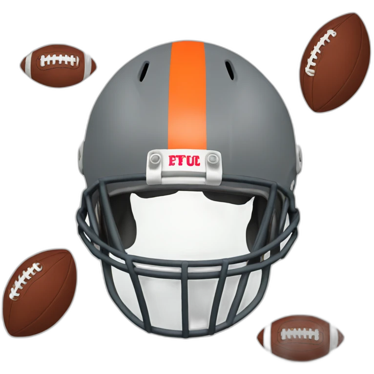 Denver donkey football helmet emoji