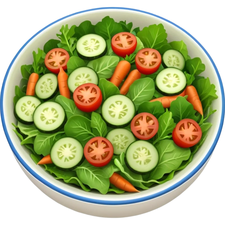 bowl of salad emoji
