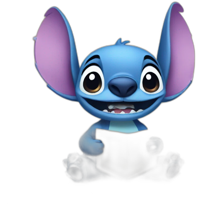 Stitch is planning strategies emoji
