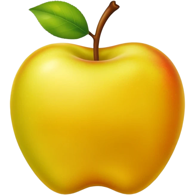 apple golden delicious emoji