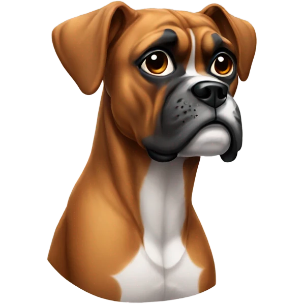 Boxer dog emoji