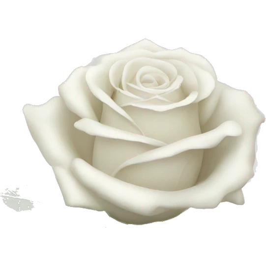 White roses emoji