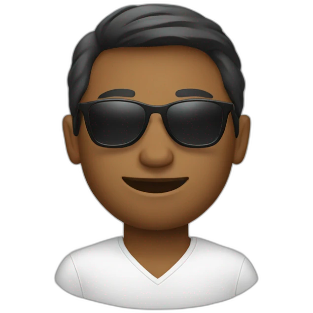 swiss wearing sunglasses emoji